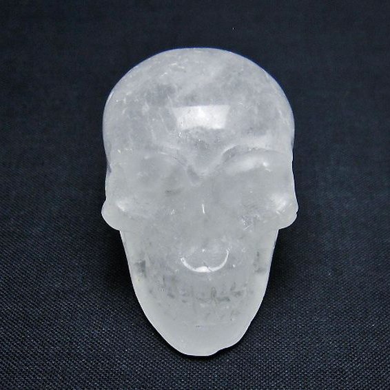 ヒマラヤ水晶 ドクロ[T215-3703]