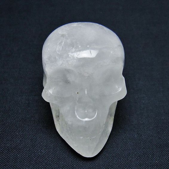 ヒマラヤ水晶 ドクロ[T215-3720]