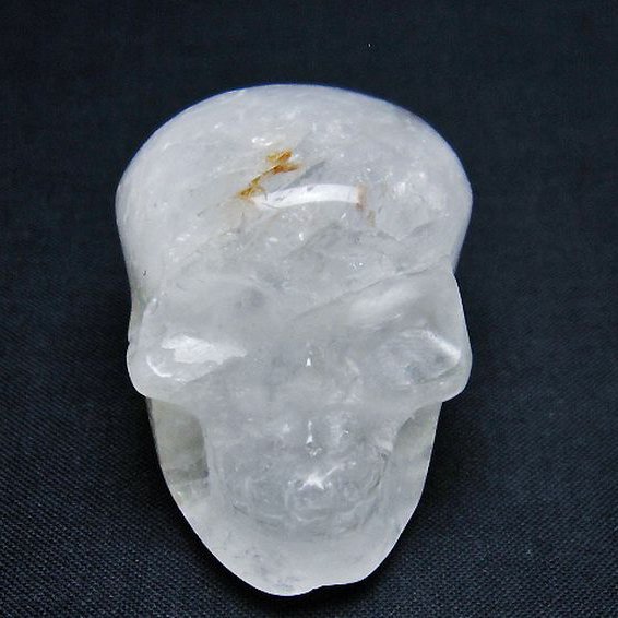 ヒマラヤ水晶 ドクロ[T215-3770]