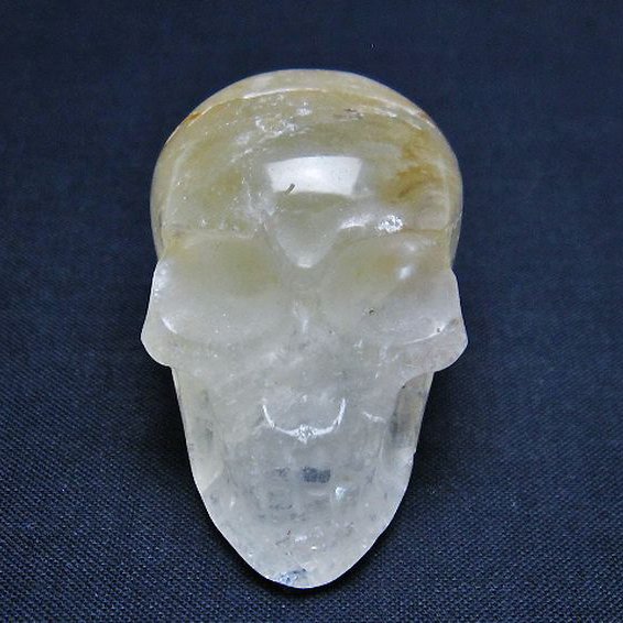 ヒマラヤ水晶 ドクロ[T215-3777]