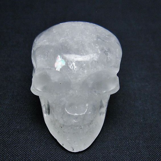 ヒマラヤ水晶 ドクロ[T215-3835]