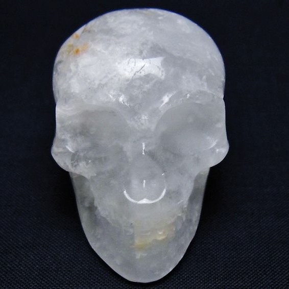 ヒマラヤ水晶 ドクロ[T215-3855]
