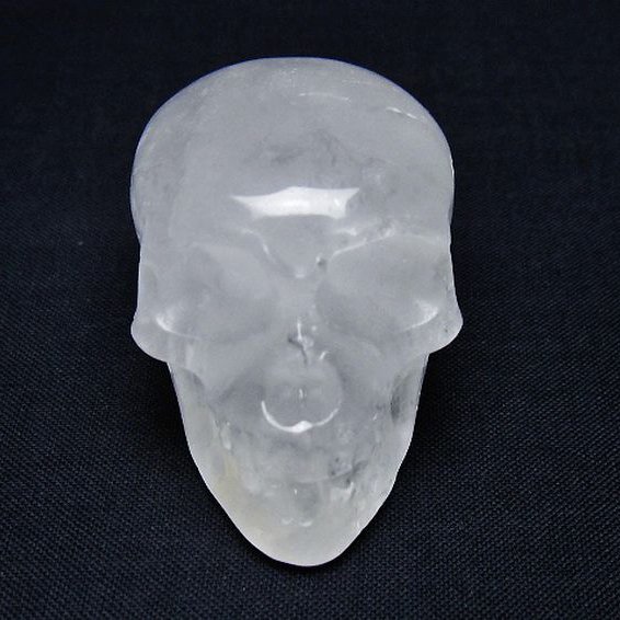 ヒマラヤ水晶 ドクロ[T215-3943]