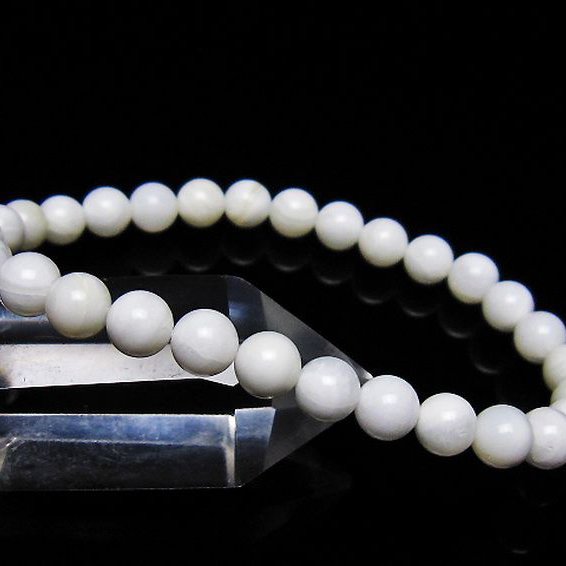 シャコガイ ブレスレット 6mm [t217-1620]