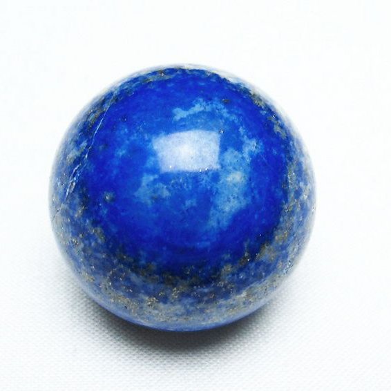 ラピスラズリ 丸玉 31mm [t218-2688]