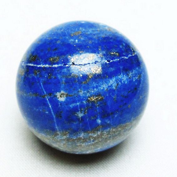 ラピスラズリ 丸玉 34mm [t218-2968]