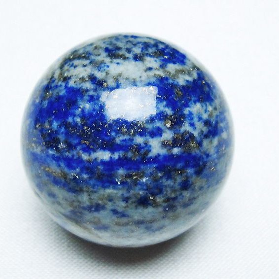 ラピスラズリ 丸玉 32mm [t218-3486]