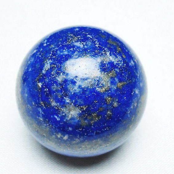 ラピスラズリ 丸玉 35mm [t218-3566]