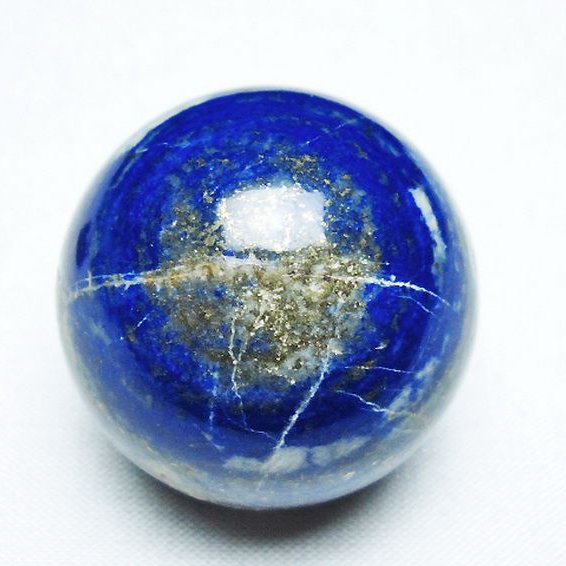 ラピスラズリ 丸玉 34mm [T218-3571]