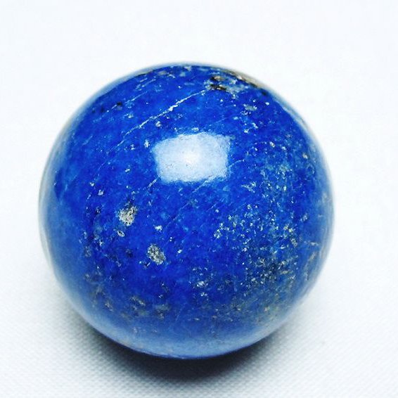 ラピスラズリ 丸玉 33mm [t218-3585]