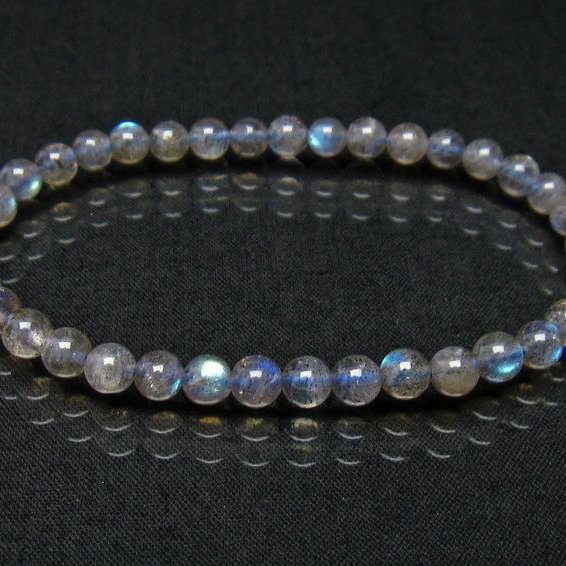 ラブラドライト ブレスレット 5mm [T219-5053]
