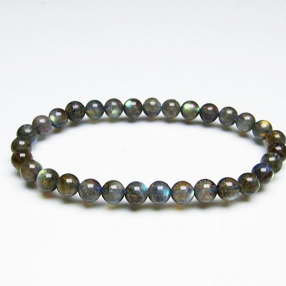 ラブラドライト ブレスレット 6mm [T219-5443]