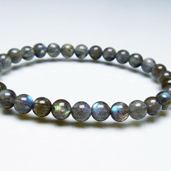 ラブラドライト ブレスレット 6mm [T219-5596]