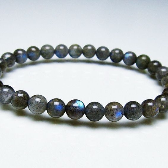 ラブラドライト ブレスレット 6mm [T219-5609]