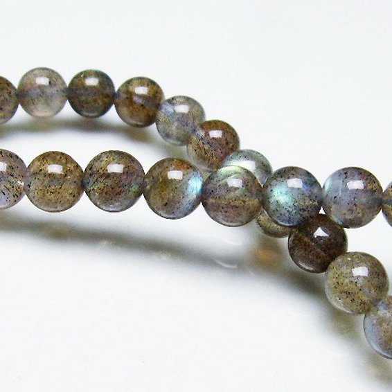 ラブラドライト ブレスレット 6mm [t219-5611]