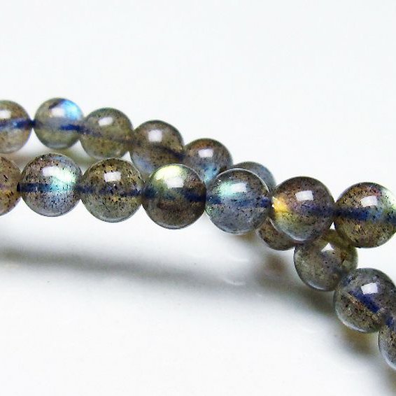 ラブラドライト ブレスレット 6mm [t219-5616]