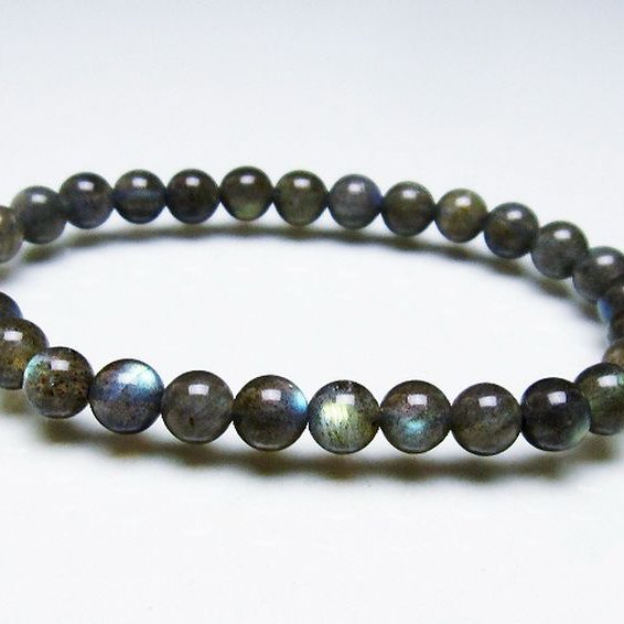 ラブラドライト ブレスレット 6mm [T219-5620]