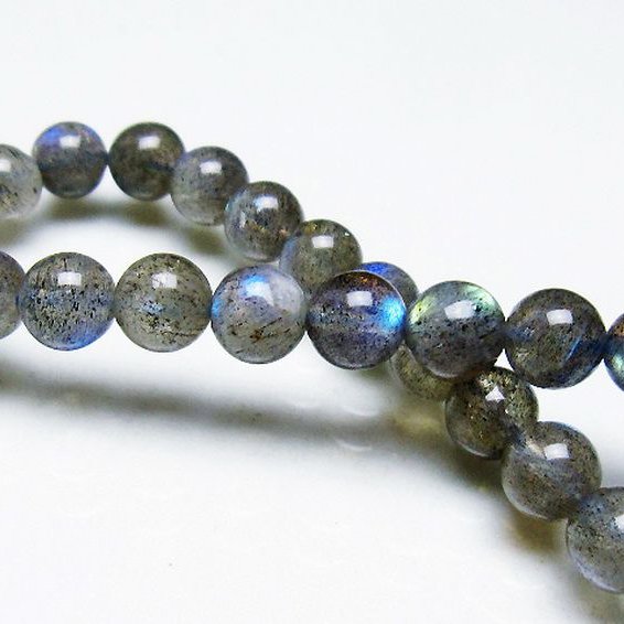 ラブラドライト ブレスレット 6mm [t219-5631]