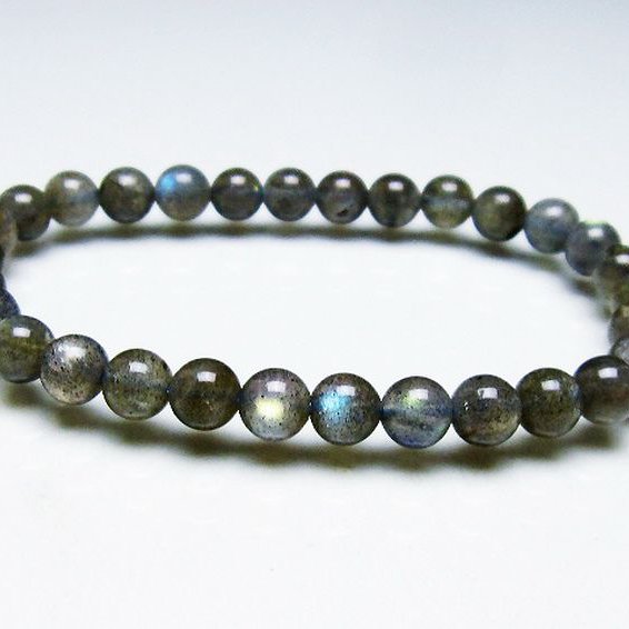 ラブラドライト ブレスレット 6mm [T219-5632]