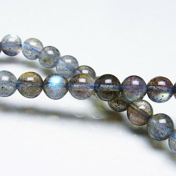 ラブラドライト ブレスレット 6mm [t219-5673]