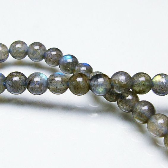 ラブラドライト ブレスレット 5mm [T219-5707]