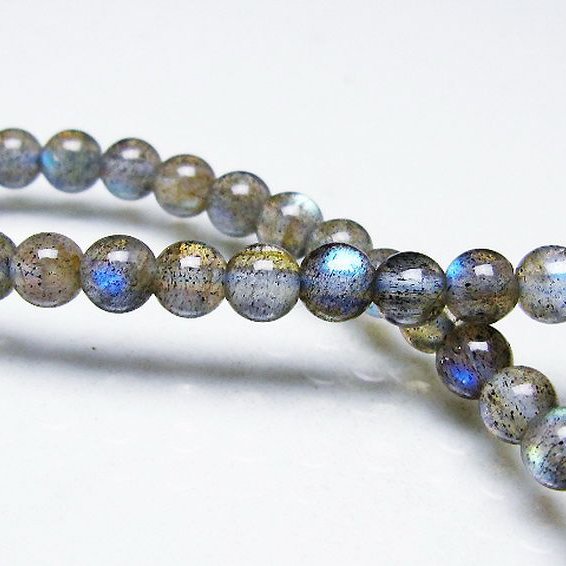 ラブラドライト ブレスレット 5mm [T219-5708]