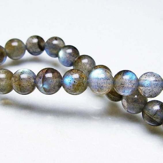 ラブラドライト ブレスレット 6mm [T219-5744]