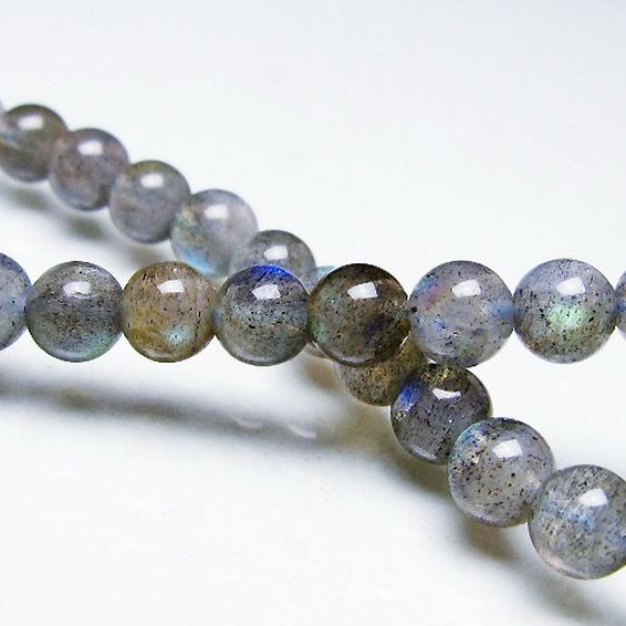ラブラドライト ブレスレット 6mm [t219-5756]