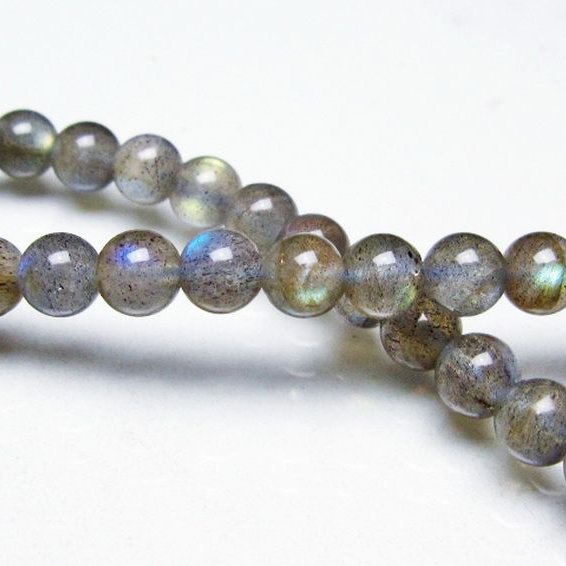 ラブラドライト ブレスレット 6mm [T219-5787]