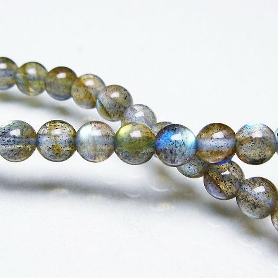 ラブラドライト ブレスレット 5mm [t219-5814]