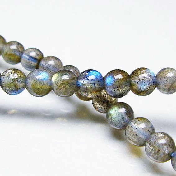 ラブラドライト ブレスレット 5mm [t219-5815]