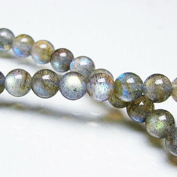 ラブラドライト ブレスレット 6mm [T219-5827]