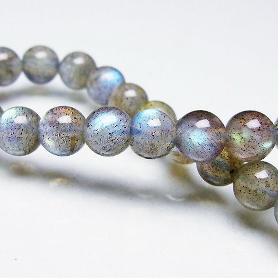 ラブラドライト ブレスレット 6mm [t219-5830]