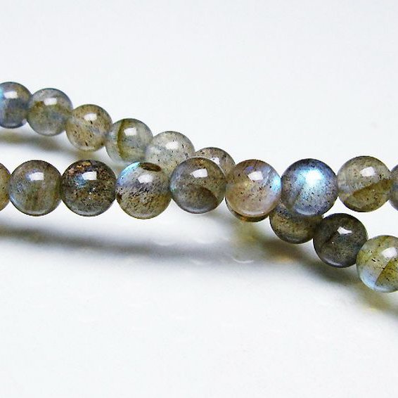 ラブラドライト ブレスレット 6mm [T219-5833]