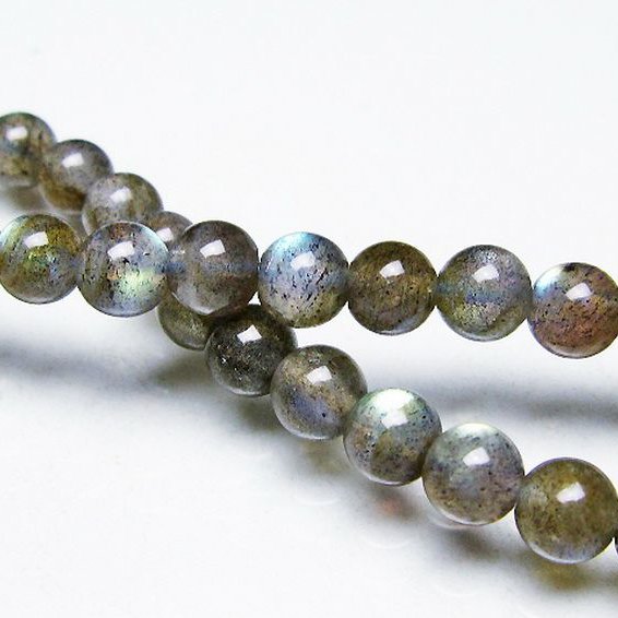 ラブラドライト ブレスレット 6mm [T219-5856]