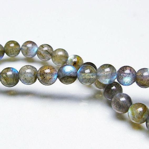 ラブラドライト ブレスレット 6mm [t219-5858]