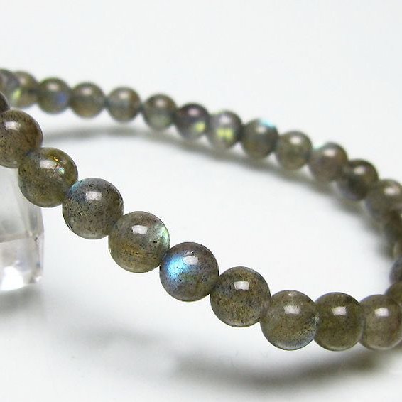 ラブラドライト ブレスレット 6mm [t219-6010]