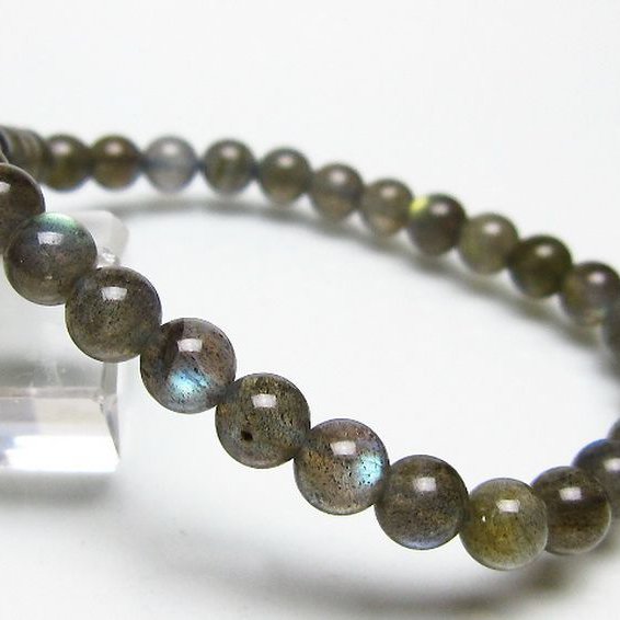 ラブラドライト ブレスレット 6mm [t219-6024]