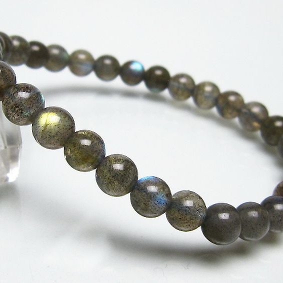 ラブラドライト ブレスレット 6mm [t219-6029]