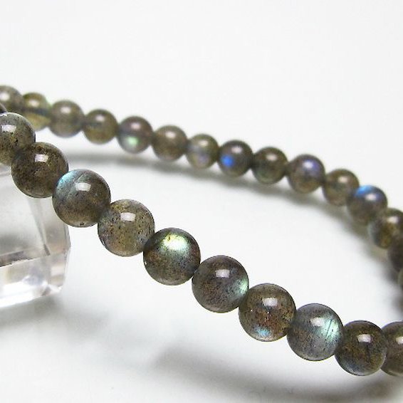 ラブラドライト ブレスレット 6mm [t219-6031]
