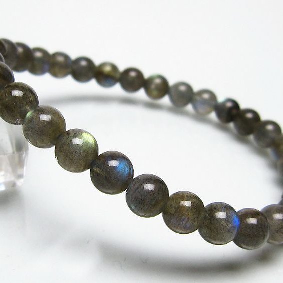 ラブラドライト ブレスレット 6mm [t219-6034]