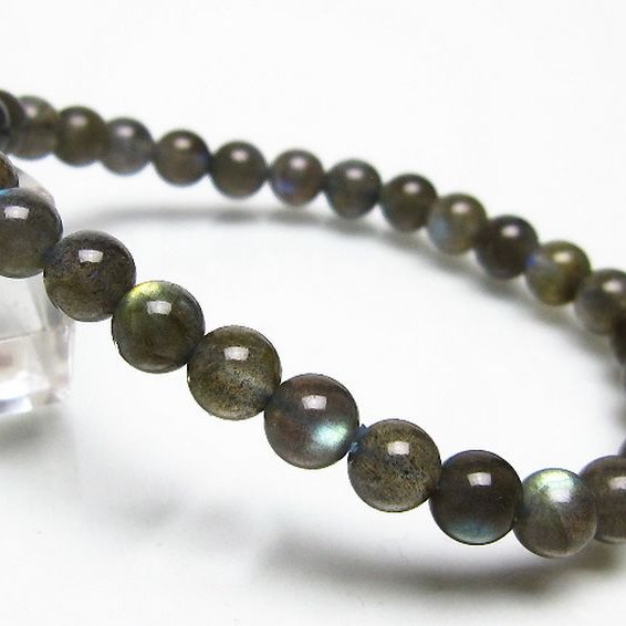 ラブラドライト ブレスレット 6mm [t219-6036]