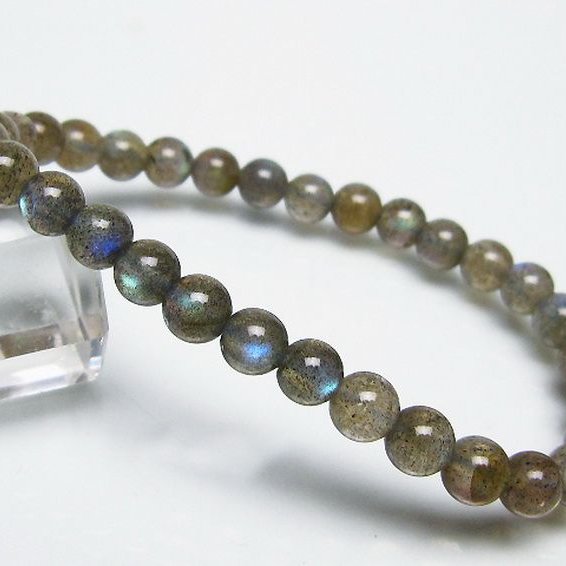 ラブラドライト ブレスレット 6mm [t219-6069]