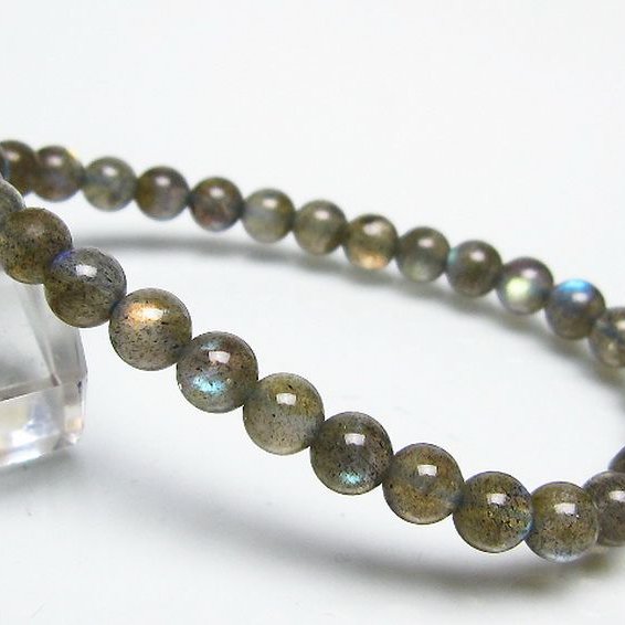 ラブラドライト ブレスレット 6mm [t219-6079]