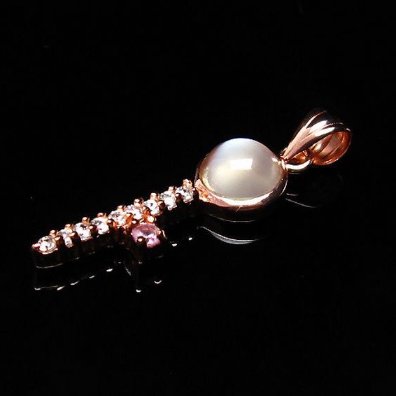 ムーンストーン ペンダント [T22-2957]