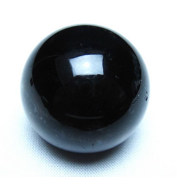モリオン純天然黒水晶丸玉33mm