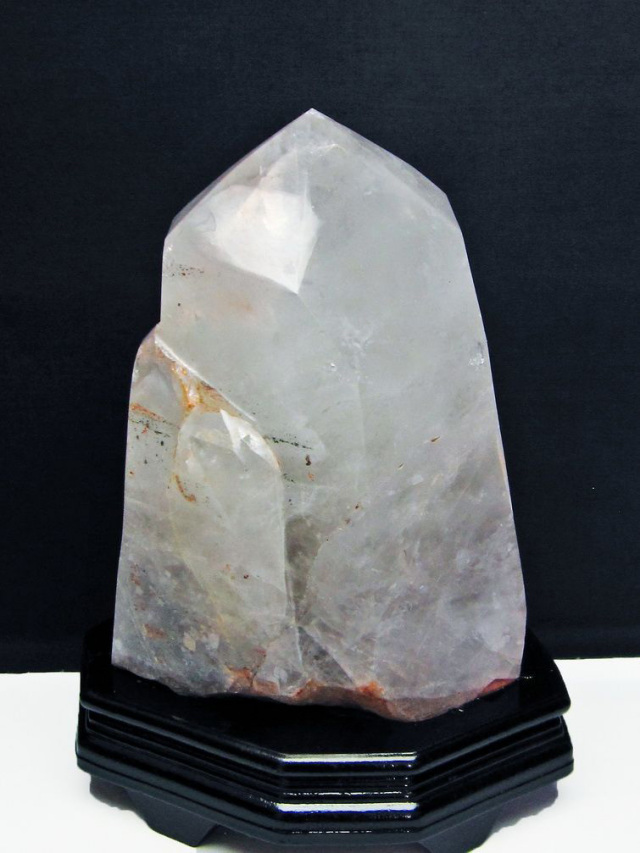 6.2Kg ヒマラヤ水晶ガーデン水晶ファントム 六角柱[T222-2234]