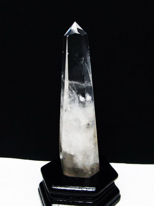 スーパーファントム水晶 六角柱[T222-2306]