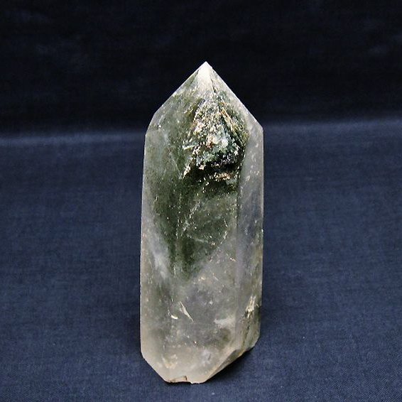 グリーンファントム水晶 六角柱[t222-2415]