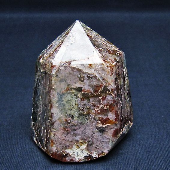 ガーデン水晶ファントム 六角柱[T222-2436]